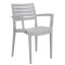 Стул GRANDSOLEIL Armchair Firenze Pearl Grey-0-thumb