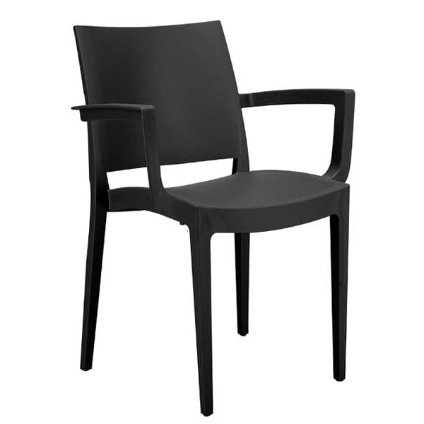 Стілець GRANDSOLEIL Armchair Trieste Anthracite-0