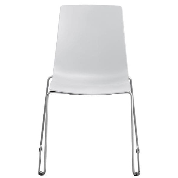 Стілець GRANDSOLEIL Candy Mat Slide White-0