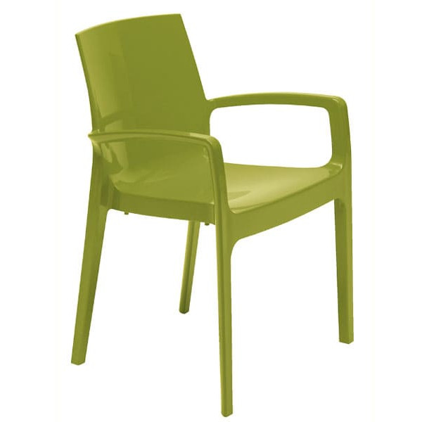 Стілець GRANDSOLEIL Cream Glossy Anise Green-0