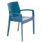 Стілець GRANDSOLEIL Cream Glossy Avio Blue-0-thumb