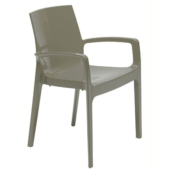 Стілець GRANDSOLEIL Cream Glossy Pearl Grey-0