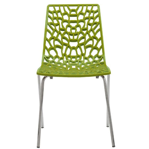 Стул GRANDSOLEIL Groove Mite Solid Glossy Anise Green-0