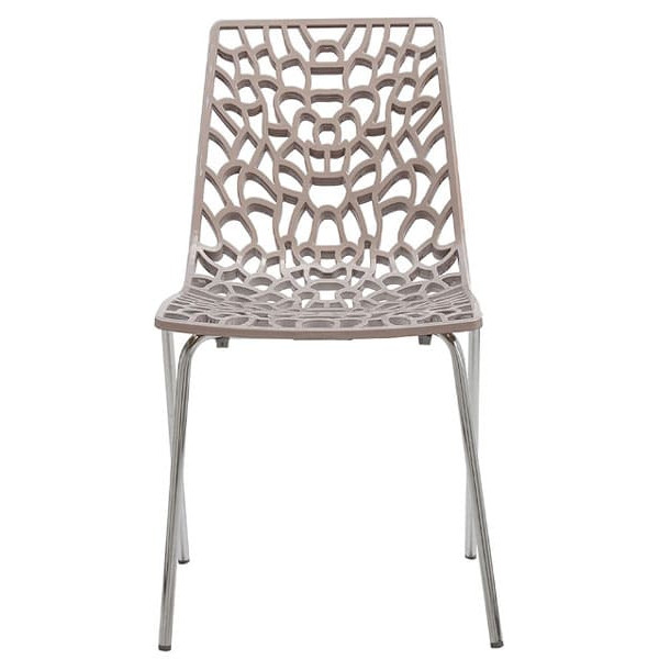 Стілець GRANDSOLEIL Groove Mite Solid Glossy Jute-0