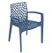 Стілець GRANDSOLEIL Gruvyer Arm PP Avio Blue-0-thumb