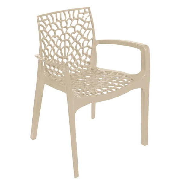 Стілець GRANDSOLEIL Gruvyer Arm PP Ivory-0