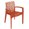 Стілець GRANDSOLEIL Gruvyer Arm PP Orange-0-thumb