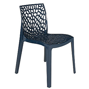 Стілець GRANDSOLEIL Gruvyer PP Petrol Blue