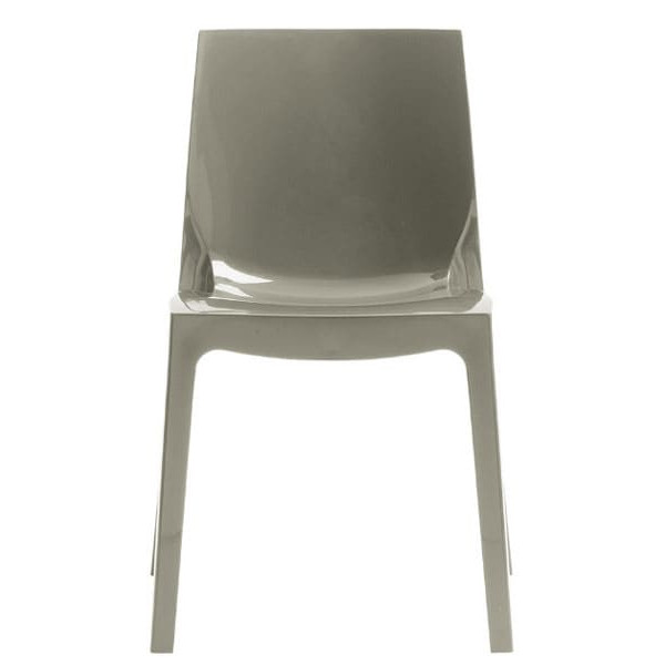 Стілець GRANDSOLEIL Ice Glossy Pearl Grey-0