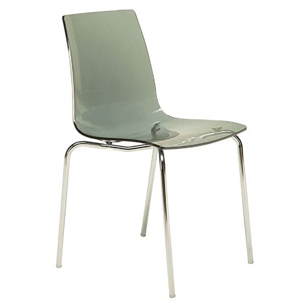 Стул GRANDSOLEIL Lollipop Mite Tr. Dark Smoked Grey-0