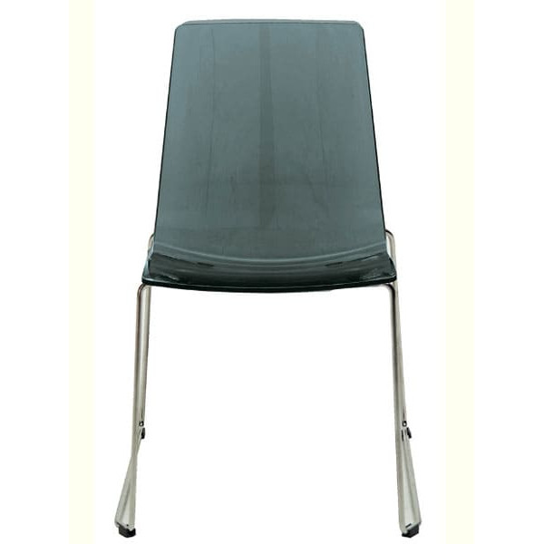 Стілець GRANDSOLEIL Lollipop Slide Tr. Dark Smoked Grey-0