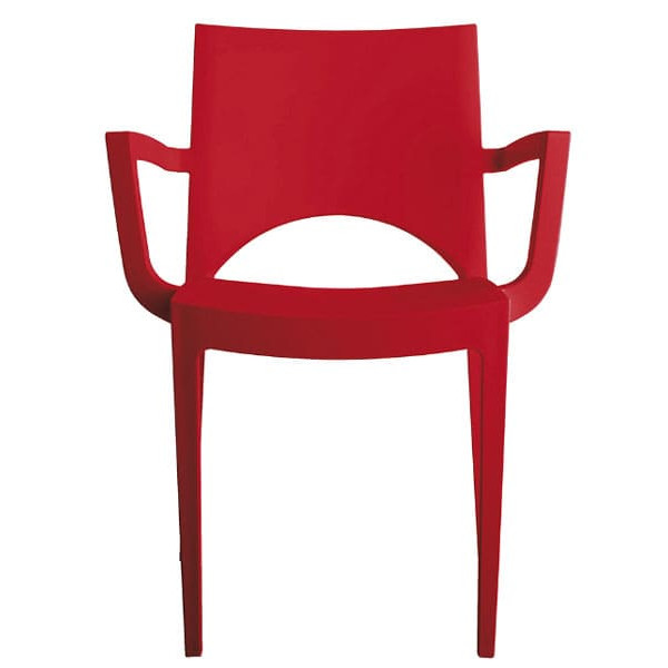 Стілець GRANDSOLEIL Paris Arm Red-0