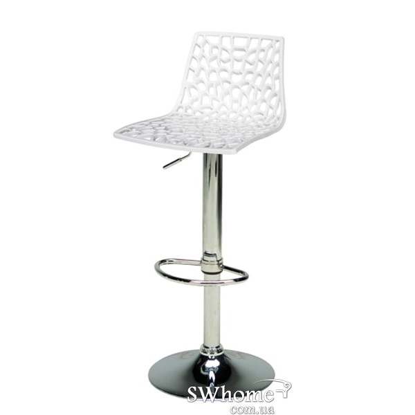 Барный стул с регулировкой GRANDSOLEIL Spider Белый-0