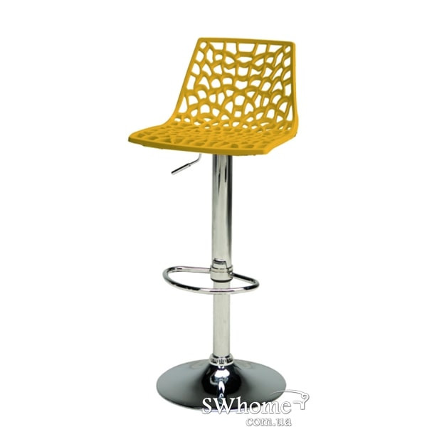 Барний стілець із регулюванням GRANDSOLEIL Spider Жовтий-0