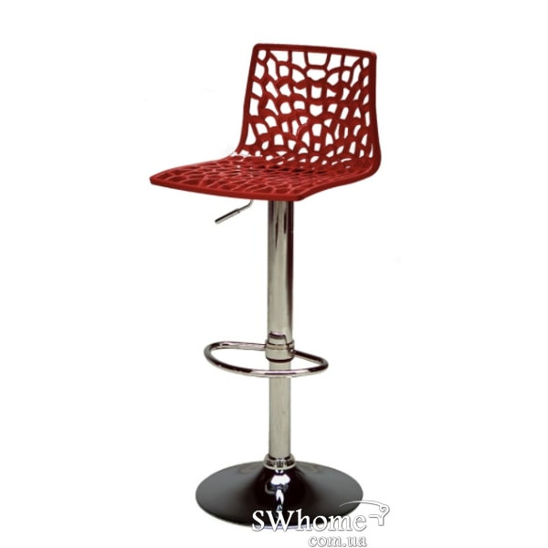 Барный стул с регулировкой GRANDSOLEIL Spider Красный-0