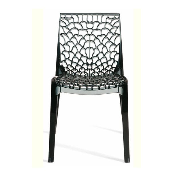 Стул GRANDSOLEIL Gruvyer PC Dark Smoked Grey-0