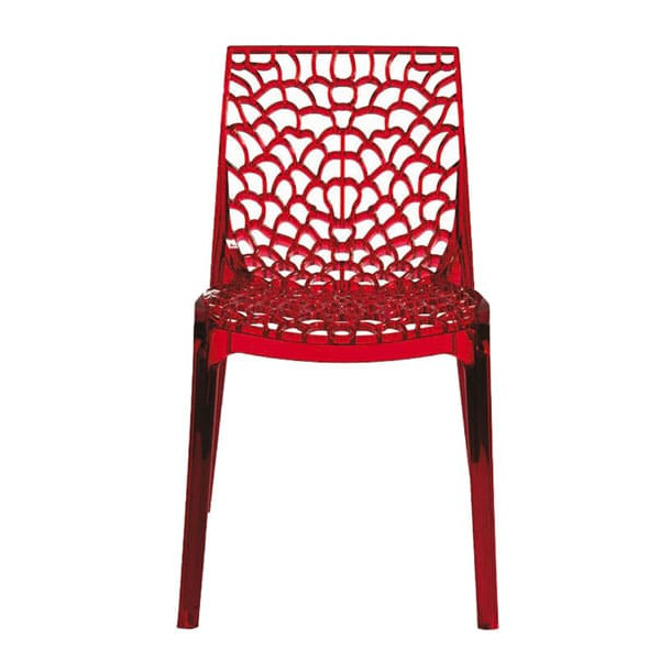 Стул GRANDSOLEIL Gruvyer PC Ruby Red-1