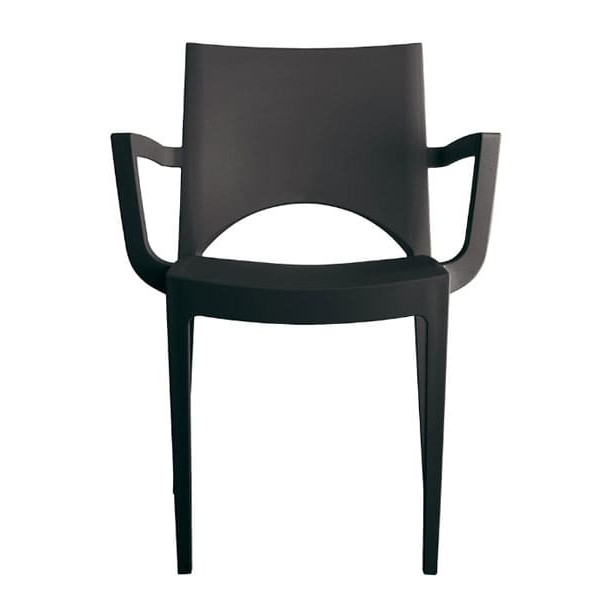 Стілець GRANDSOLEIL Paris Arm Anthracite-0