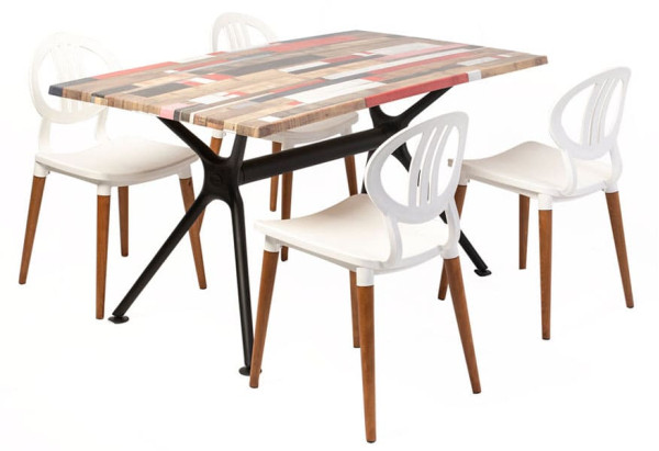 Стілець SDM Turin Білий Стілець SDM Turin Білий-2