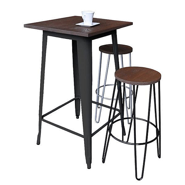 Барний стілець SDM Белфрай Чорний-1