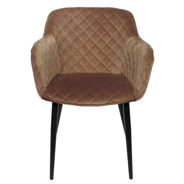 Стілець Impulse Gaby Капучіно велюр-1