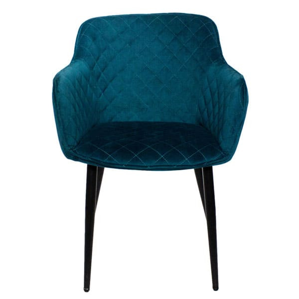 Стул Impulse Gaby Синий велюр-1