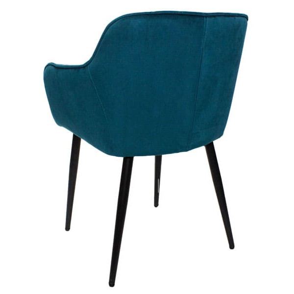 Стул Impulse Gaby Синий велюр-2