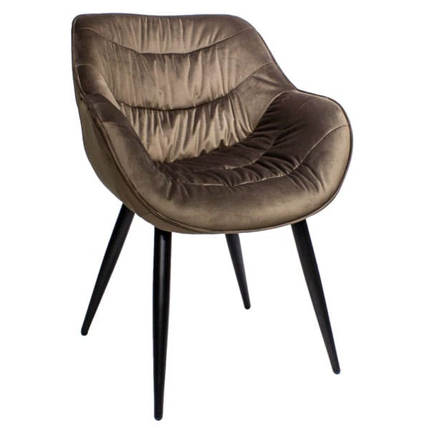 Стілець Impulse Cowboy Капучіно велюр-0