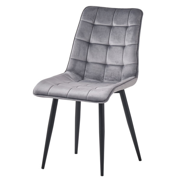 Стул Impulse Cuba Серый велюр-0