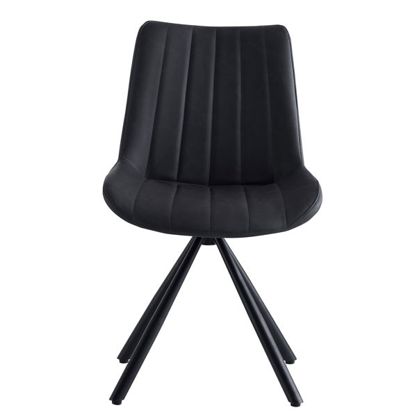 Поворотний стілець Impulse Fox Антрацит екошкіра-1