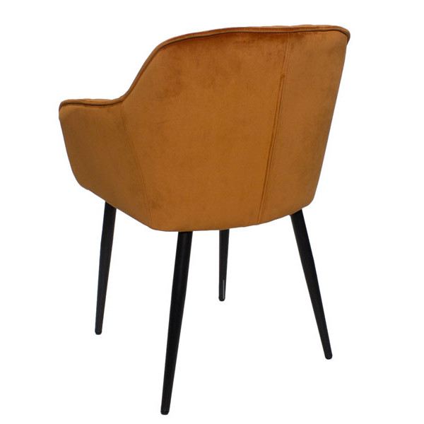 Стілець Impulse Gaby Мідний велюр-2