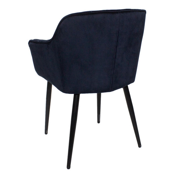 Стул Impulse Gaby Темно-синий велюр-2