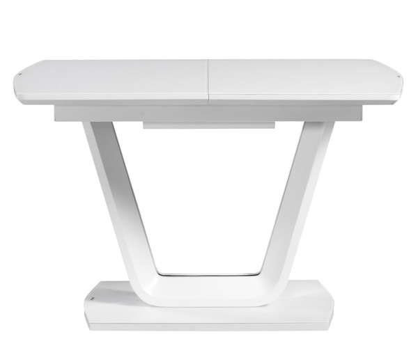 Стіл розкладний обідній Impulse Asti 120-160 Білий-1