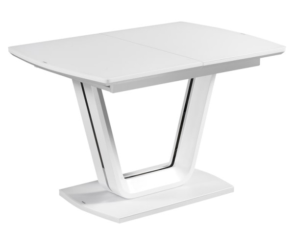 Стіл розкладний обідній Impulse Asti 120-160 Білий-0
