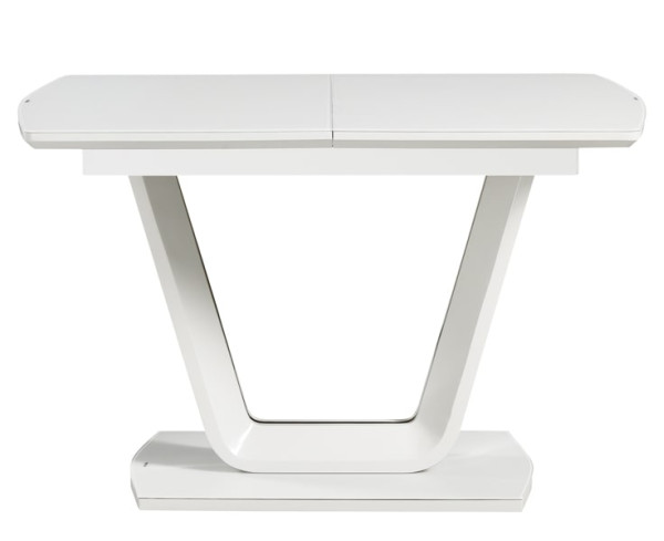 Стол раскладной обеденный Impulse Asti 120-160 Светло-серый-1