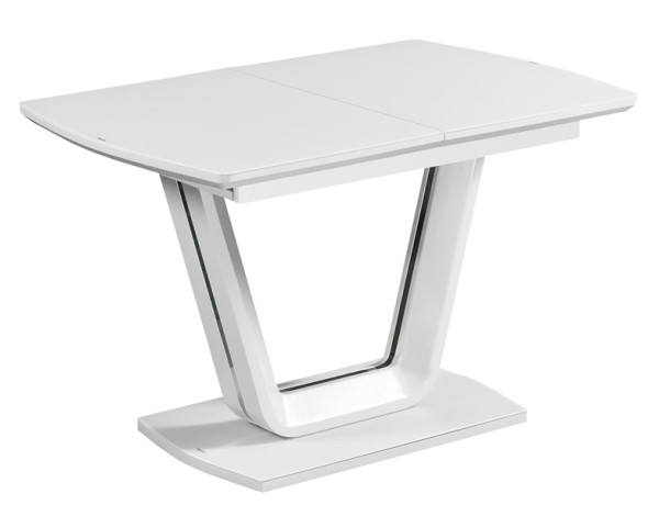 Стол раскладной обеденный Impulse Asti 120-160 Светло-серый-0