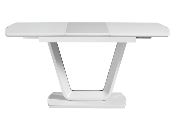 Стол раскладной обеденный Impulse Asti 120-160 Светло-серый-2