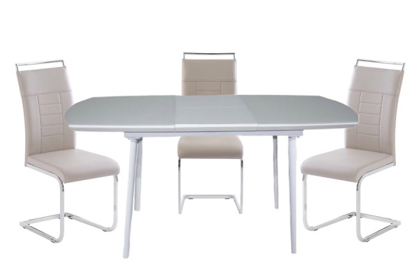 Стіл розкладний обідній Impulse Darvin Білий-5