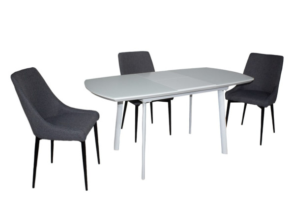 Стіл розкладний обідній Impulse Darvin Білий-8