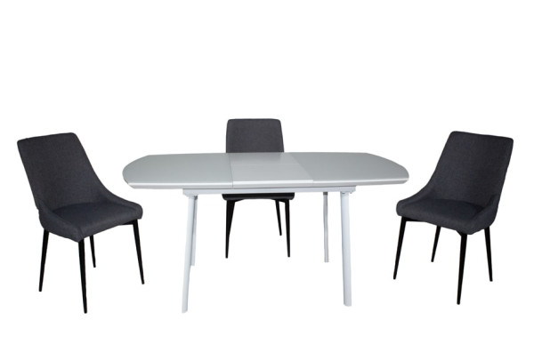 Стіл розкладний обідній Impulse Darvin Білий-9