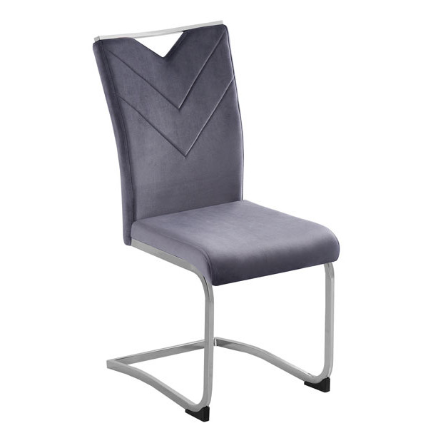 Стілець Impulse Kai Сірий велюр-0