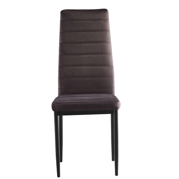 Стілець Impulse Roger Коричневий велюр-1