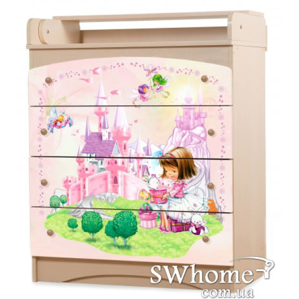 Комод пеленальний Вальтер Вієр Венге світлий Комод пеленальний Вальтер Вієр Венге світлий-0