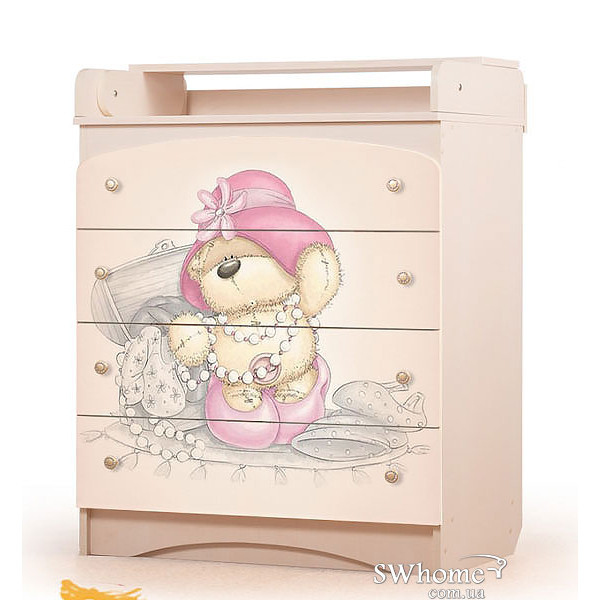 Комод пеленальний Вальтер Мішель Венге світлий Комод пеленальний Вальтер Мішель Венге світлий-0