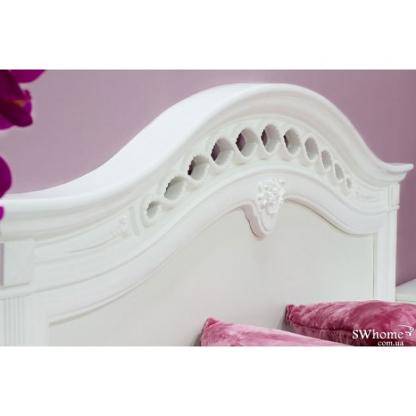 Двоспальне ліжко Embawood Рената Біле-5