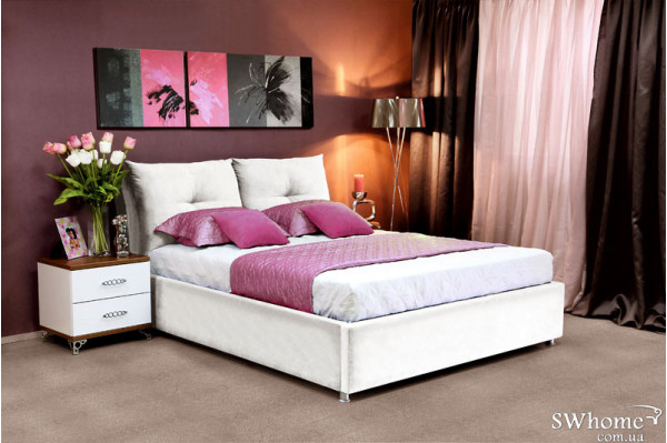 Двоспальне ліжко Embawood Шарм Біле-0