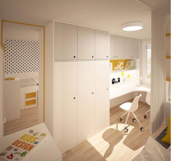 Стілець на коліщатках La Forma Lars пластик Білий-4