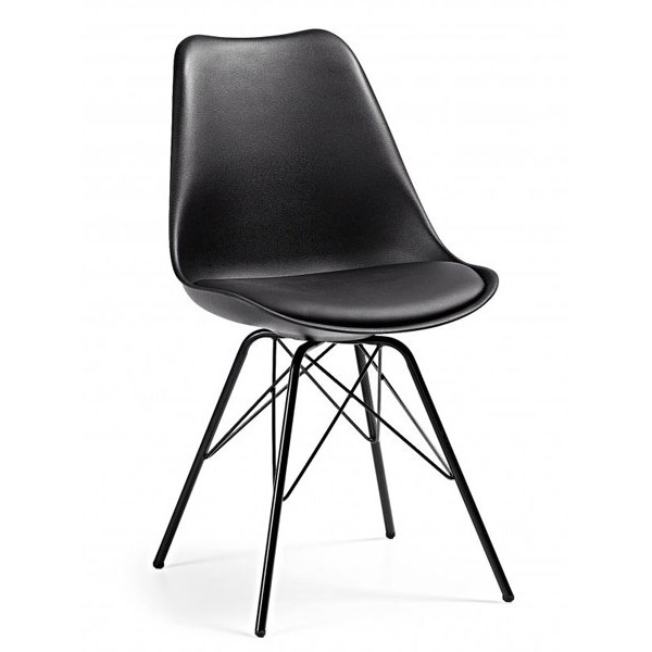 Стул La Forma Lars пластик Черный-0