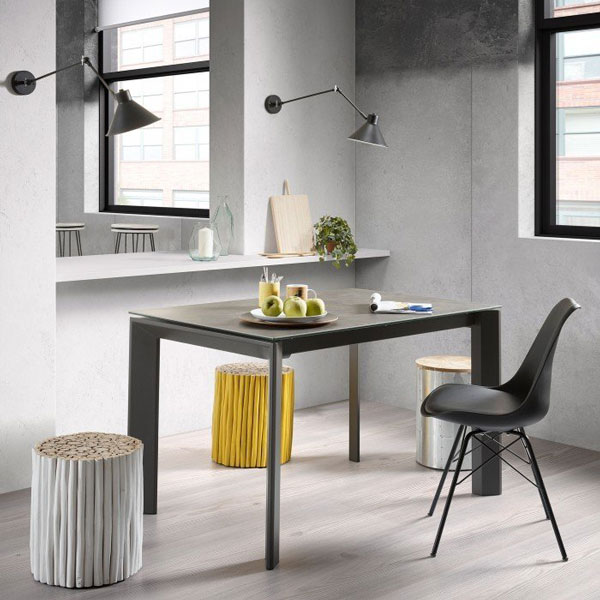 Стул La Forma Lars пластик Черный-5