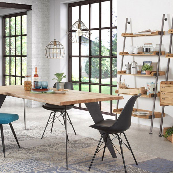 Стул La Forma Lars пластик Черный-7